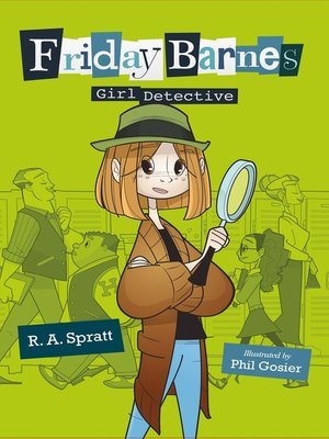 cover image of Friday Barnes, Girl Detective